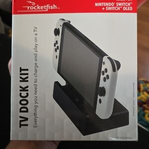 TV Dock Kit for Nintendo Switch - Black and White